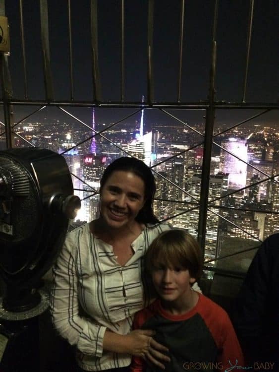 Us at the Empire State Building