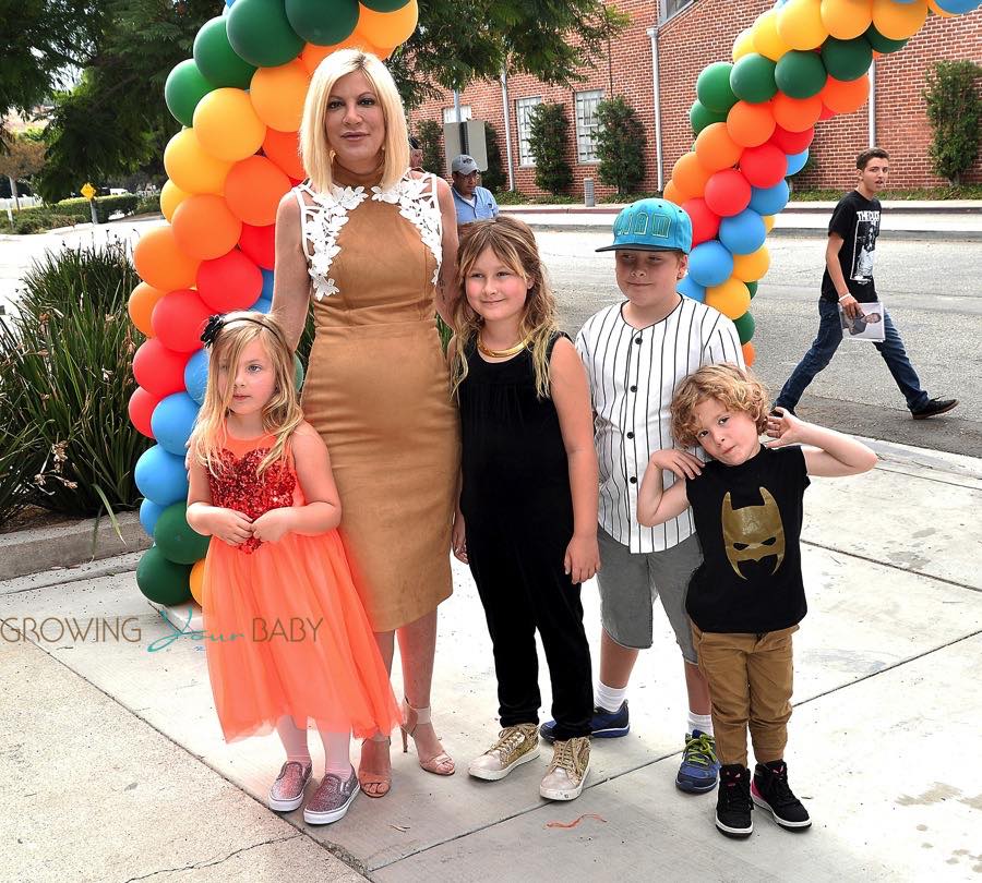 Pregnant Tori Spelling At the Elizabeth Glaser Pediatric AIDS Foundation's 27th Annual A Time For Heroes