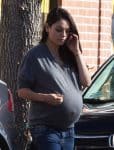 A Very Pregnant Mila Kunis steps out in LA - November 2016
