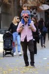 Jason Biggs, Jenny Mollen, Sid Biggs out in NYC