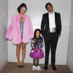 Jay-Z and Beyonce dress as ken and barbie with daughter Blue Ivy