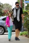 Jennifer Garner arrives at church with daughter Seraphina