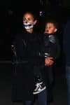 Jordana Brewster out with son Julian Form for Halloween