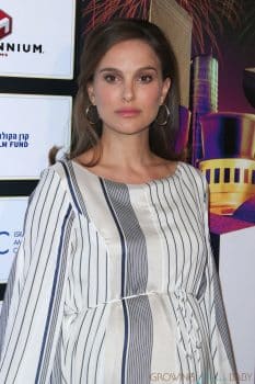 Pregnant Natalie Portman arrives at the 30th Israel Film Festival Anniversary Gala Awards Dinner