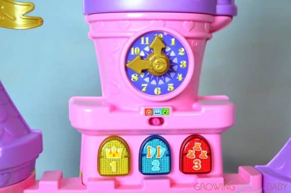 Vtech Go! Go! Smart Friends enchanted Princess Palace - clock tower