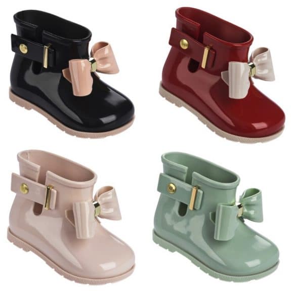 mini melissa rainboots