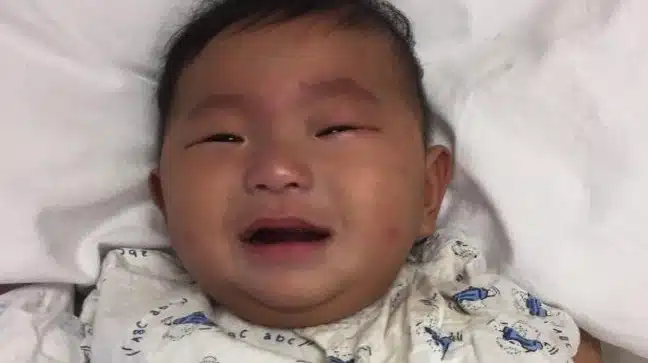 Baby with Cerebral Palsy abandoned in Hong Kong