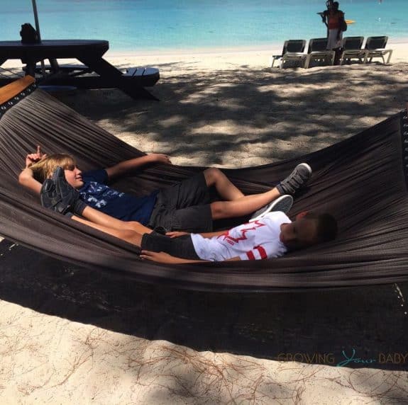 Beaches Resort Turks and Caicos - Jerk shack hammocks