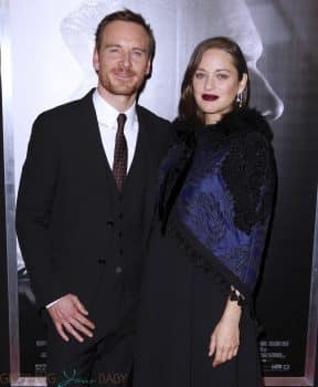 Pregnant Marion Cotillard and Michael Fassbender at the premiere of 'Assassins Creed' in New York City, New York on December 13 2016