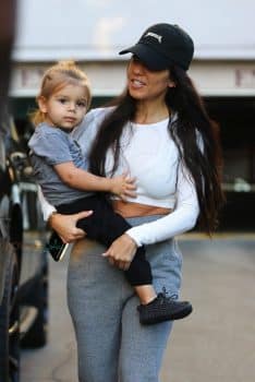 Kourtney Kardashian out in LA with son Reign Disick