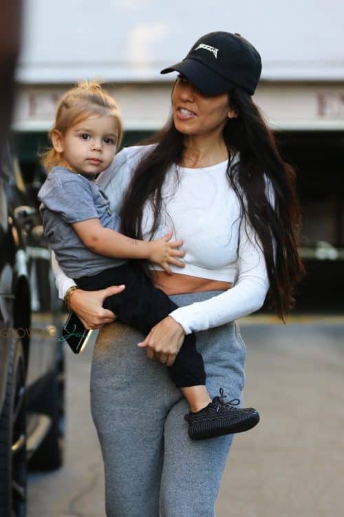 Kourtney Kardashian out in LA with son Reign Disick
