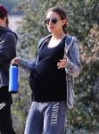 Pregnant Actress Natalie Portman Goes For A Hike At Griffith Park with a friend