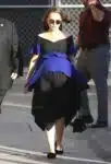 Pregnant Natalie Portman wears Couture Dress to Jimmy Kimmel Live