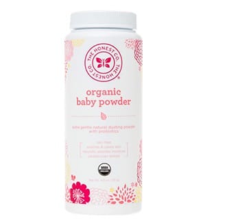 Recalled Organic Baby Powder Honest Company