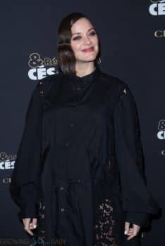 pregnant Marion Cotillard at Revelations Cesars 2017 In Paris