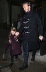 David Beckham and daughter Harper out in NYC