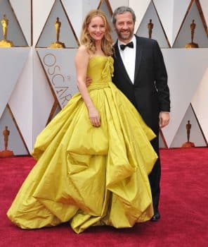 Judd Apato and Leslie Mann at the 89 Annual Academy Awards