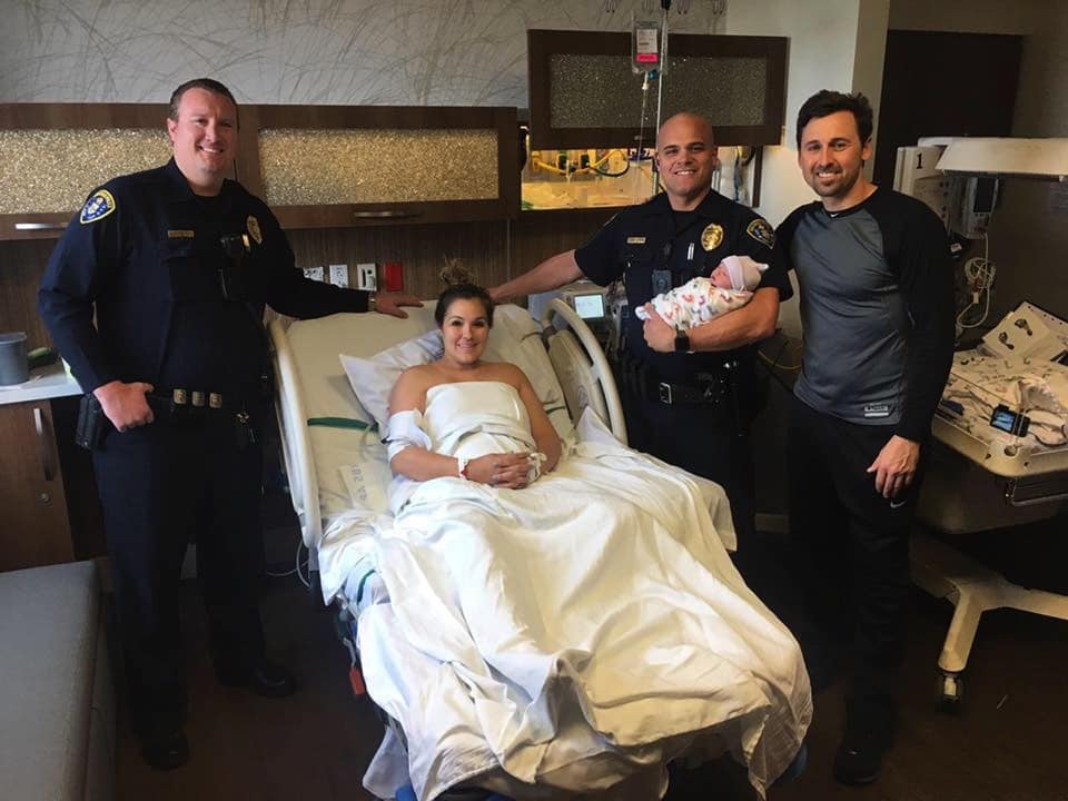 SDPD Officers Help Deliver Baby at Post Office!