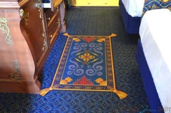 WDW Port Orleans Riverside Royal Room - Alladin's carpet