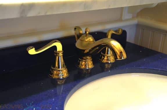 WDW Port Orleans Riverside Royal Room - bathroom faucet