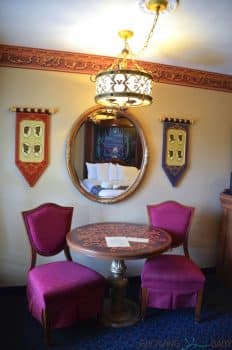 WDW Port Orleans Riverside Royal Room - dining table