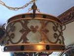 WDW Port Orleans Riverside Royal Room - hanging lamp hidden mickeys