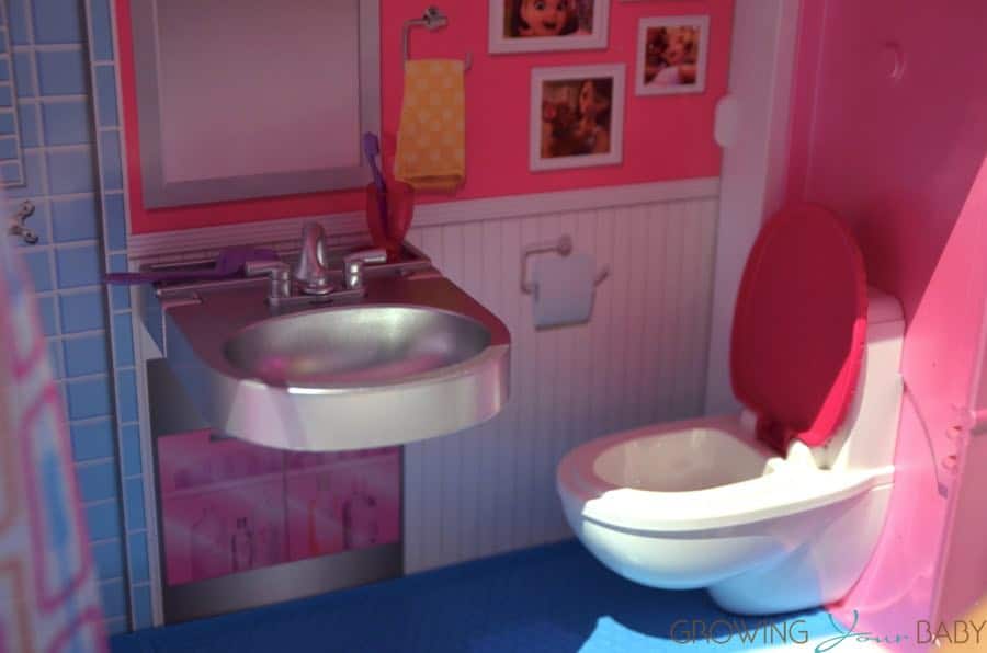 barbie toilet seat