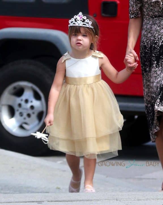 Everly Tatum at the Farmer's market