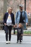 Olivia Wilde & Jason Sudeikis Take A Walk In Washington Square Park, NYC with son Otis