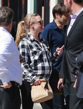 Pregnant Amanda Seyfried has Lunch In Beverly Hills