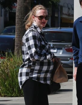 Pregnant Amanda Seyfried has Lunch In Beverly Hills, CA