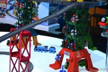 Thomas & FriendsTM Super Station - trains stored in the frame