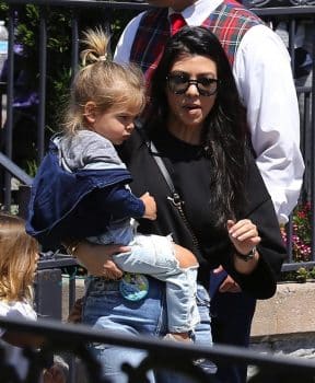 Kourtney Kardashian celebrates her birthday at Disneyland with son Reign