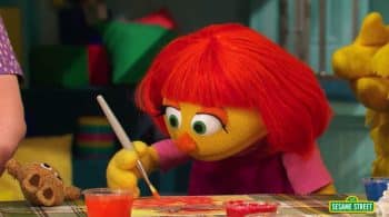 Sesame Street Character with Autism Julia