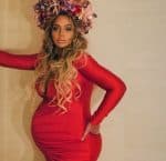 Very pregnant Beyonce at the inaugural Wearable Art Gala