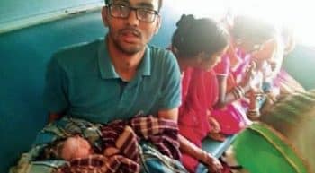 Vipin Khadse delivers baby on train