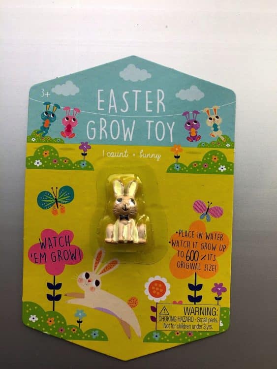 recalled Easter Grow Toy-Brown Bunny