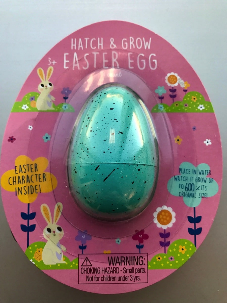 recalled Hatch and Grow-Blue Easter Egg