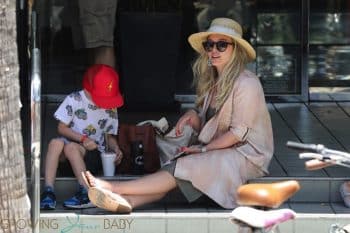 Hillary Duff and son Luca Hit The Market!