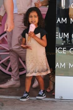Kim Kardashian takes North West to the Ice Cream Museum