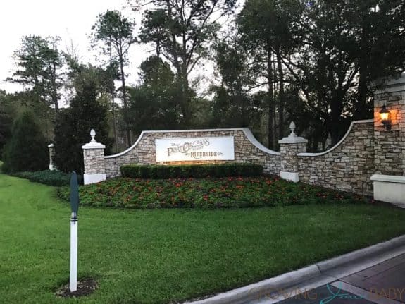 Port Orleans Riverside Resort - entrance