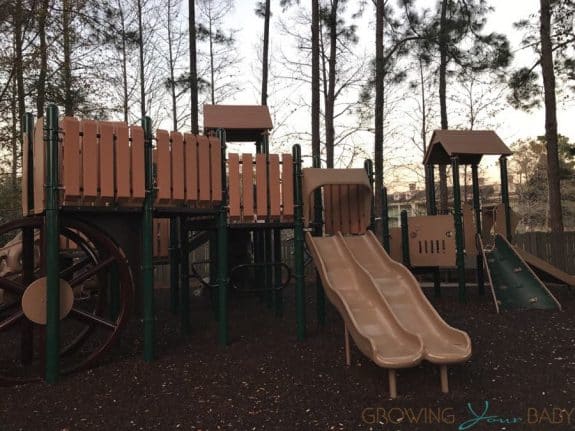 Port Orleans Riverside Resort - playground