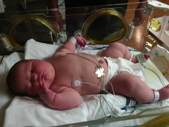 13.5lb baby Carleigh Corbitt