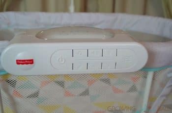 Fisher Price Soothing Motions Bassinet - soothing center