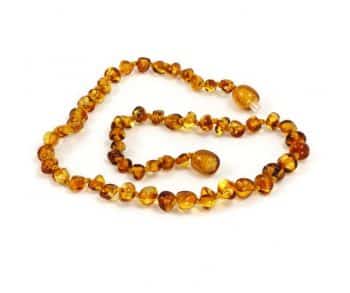 Momma Goose Amber Teething Necklace