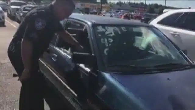 Police Rescue Baby Who Was Left In Hot Car For More Than 2 Hours