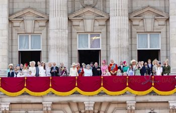 The British Royal Family enjoys Trooping The Colour 2017
