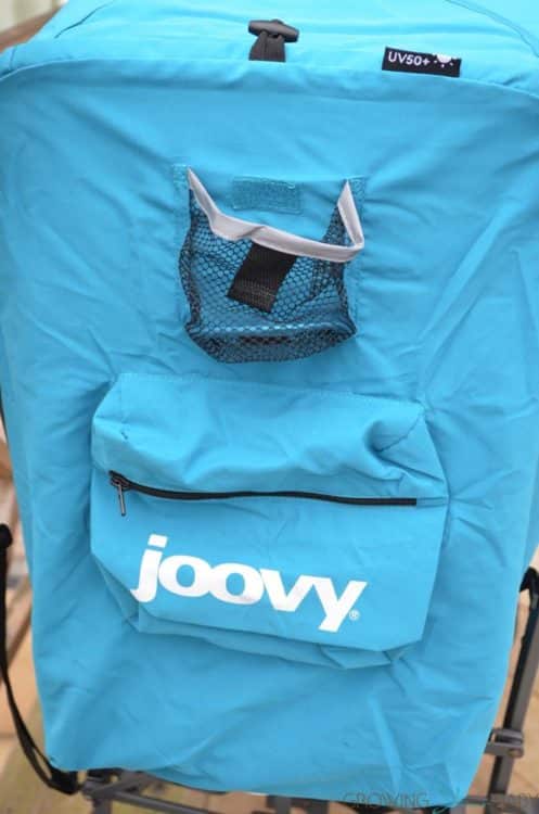 2017 Joovy Groove Ultralight - back storage:cupholder