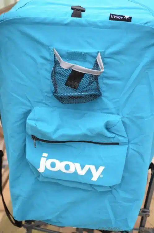 2017 Joovy Groove Ultralight - back storage:cupholder