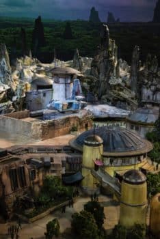 Detailed Model of Star Wars-Themed Lands at Hollywood Studios from D23 2